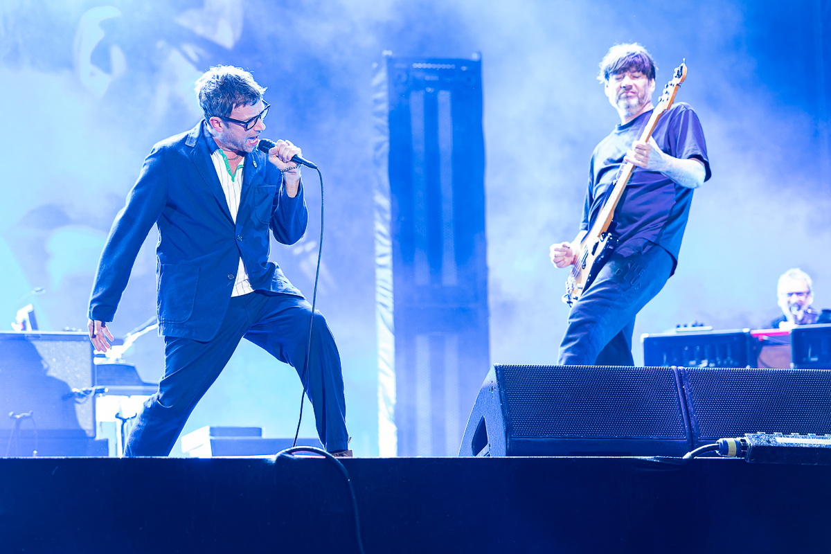 Blur @ Lokerse Feesten 2023, picture 7, photographed by David Johnson - FrontView Magazine