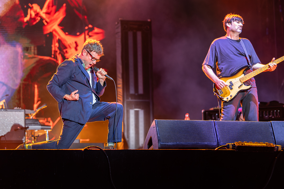 Blur @ Lokerse Feesten 2023, picture 8, photographed by David Johnson - FrontView Magazine