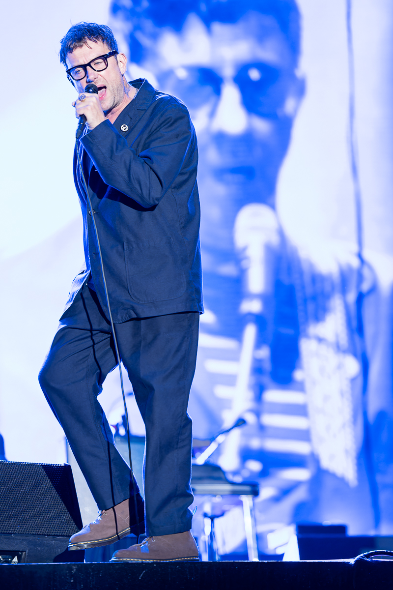 Blur @ Lokerse Feesten 2023, picture 9, photographed by David Johnson - FrontView Magazine