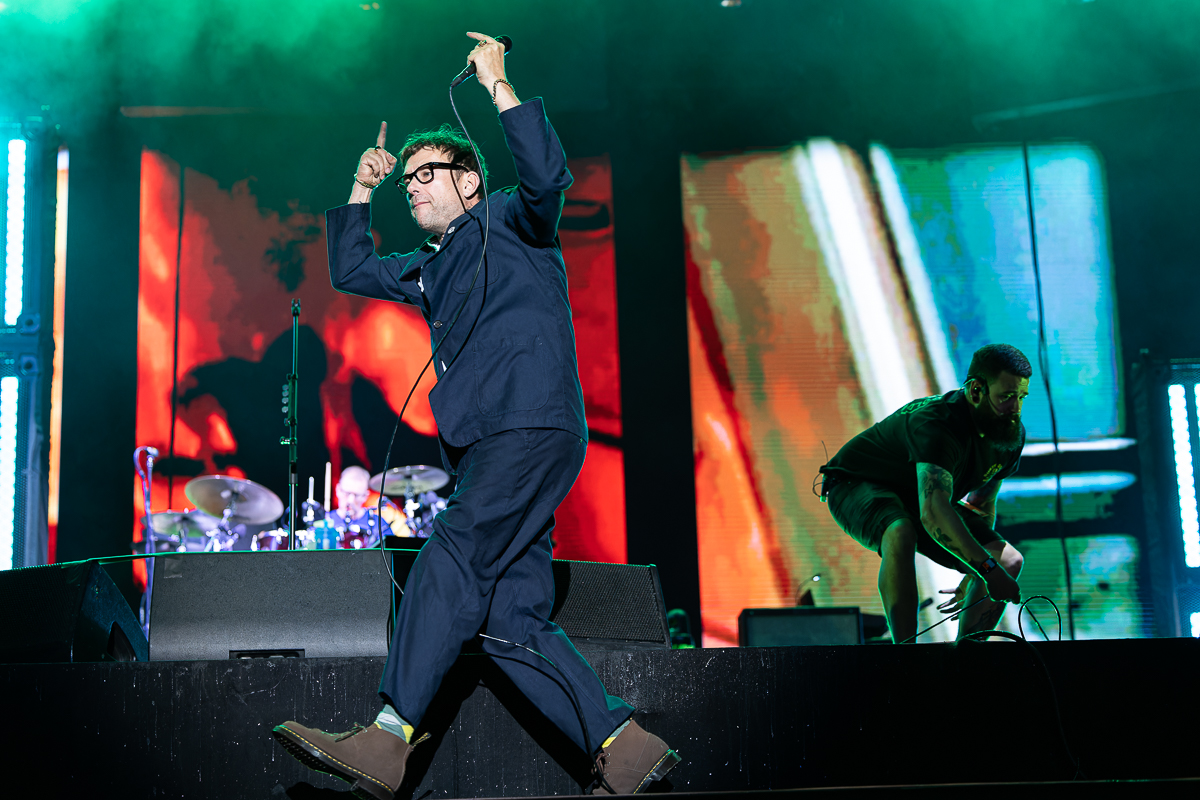 Blur @ Lokerse Feesten 2023, picture 18, photographed by David Johnson - FrontView Magazine
