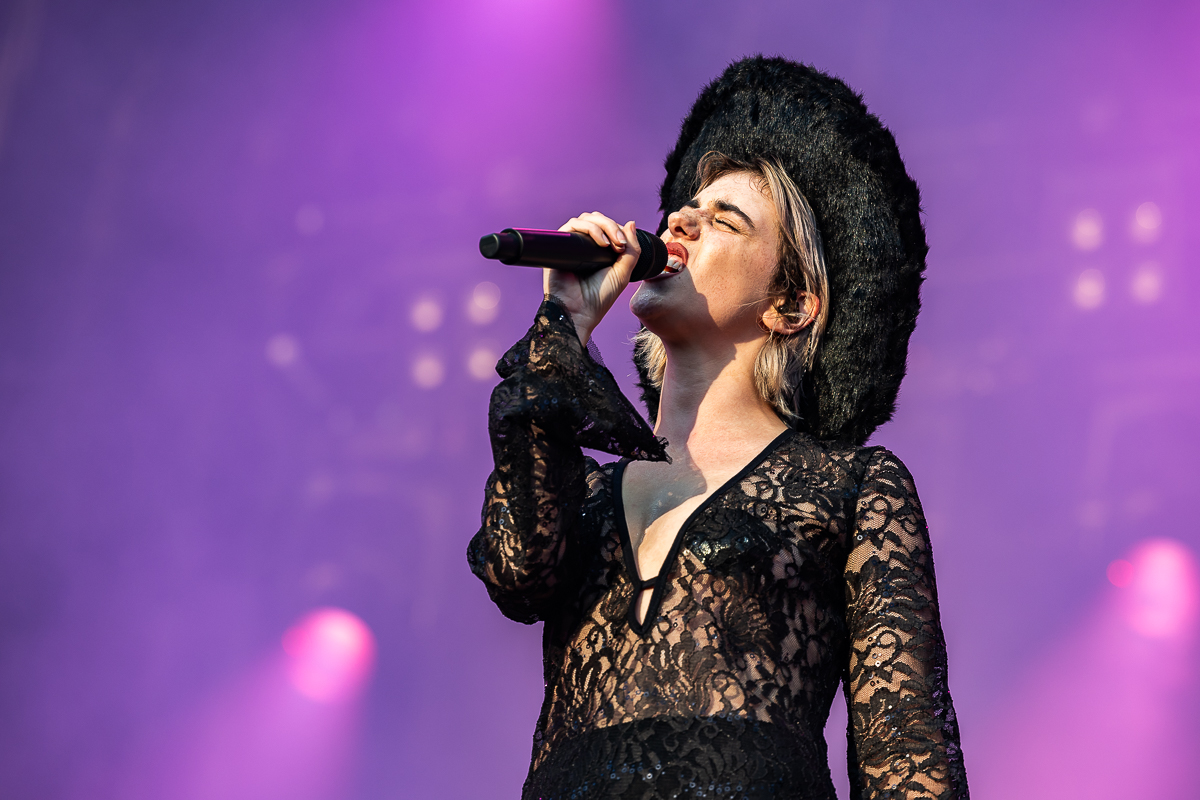 Sylvie Kreusch @ Lokerse Feesten 2023, picture 19, photographed by Marc Verdonck - FrontView Magazine
