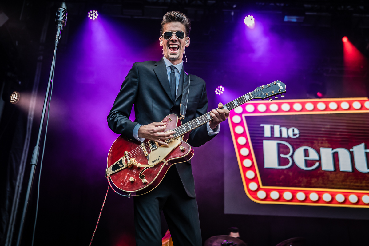 The Bentleys & The Bendellas @ Fonnefeesten 2023, foto 2, foto's door Danny Wagemans - FrontView Magazine