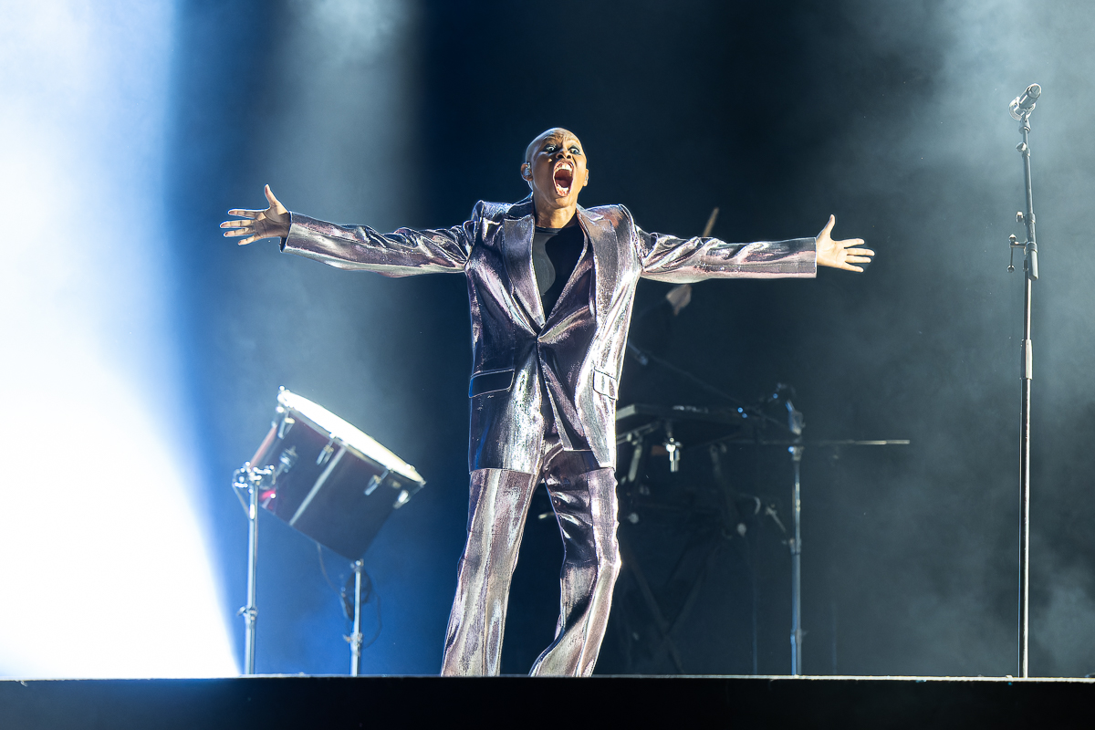 Skunk Anansie @ Lokerse Feesten 2023, foto 2, foto's door David Johnson - FrontView Magazine