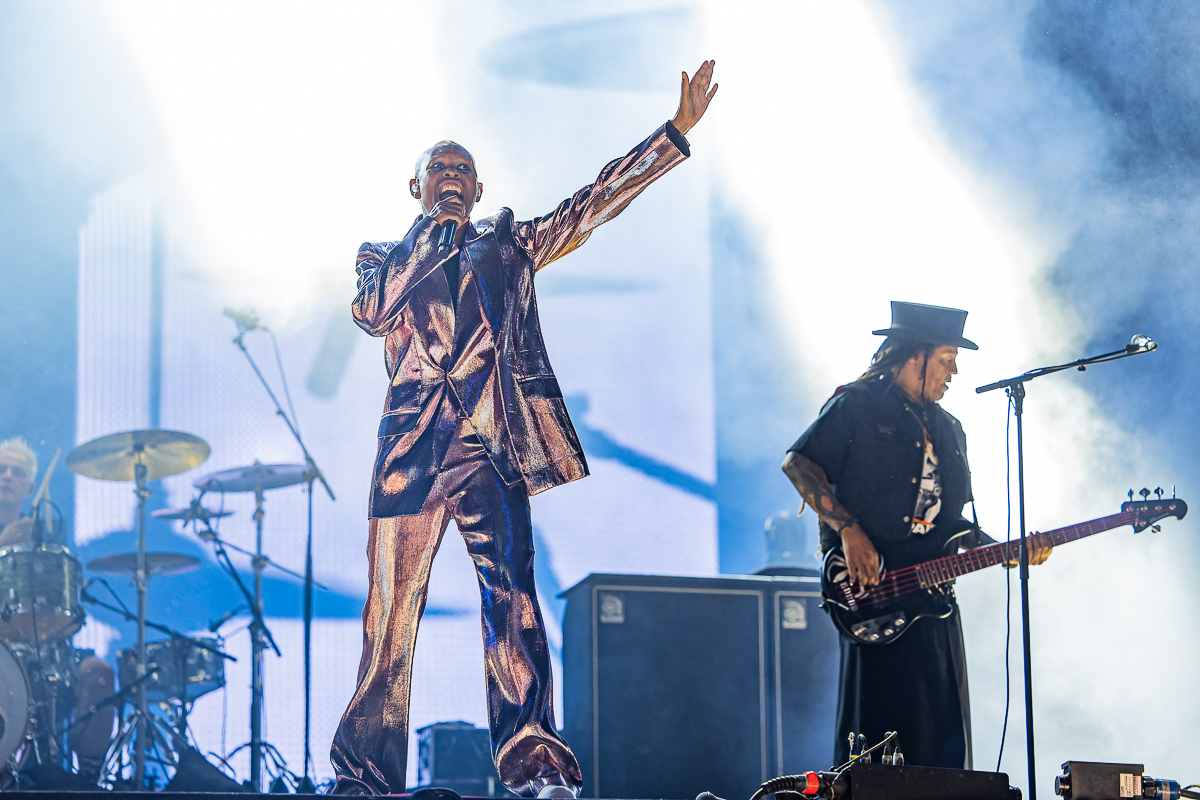 Skunk Anansie @ Lokerse Feesten 2023, foto 4, foto's door David Johnson - FrontView Magazine