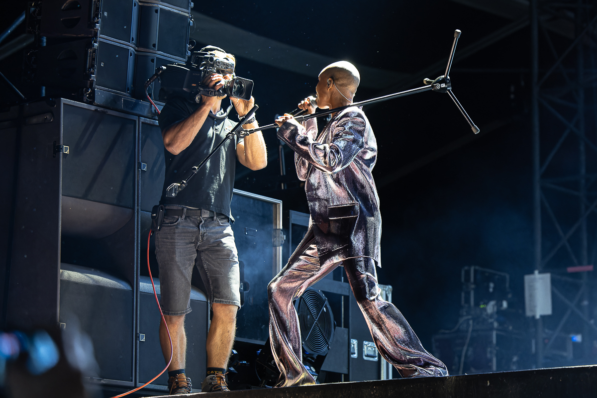Skunk Anansie @ Lokerse Feesten 2023, foto 15, foto's door David Johnson - FrontView Magazine