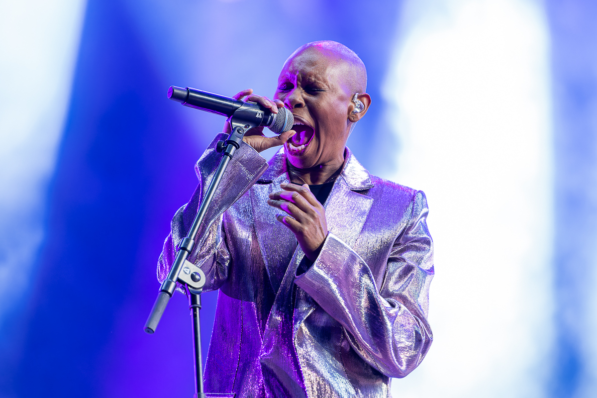 Skunk Anansie @ Lokerse Feesten 2023, foto 21, foto's door David Johnson - FrontView Magazine