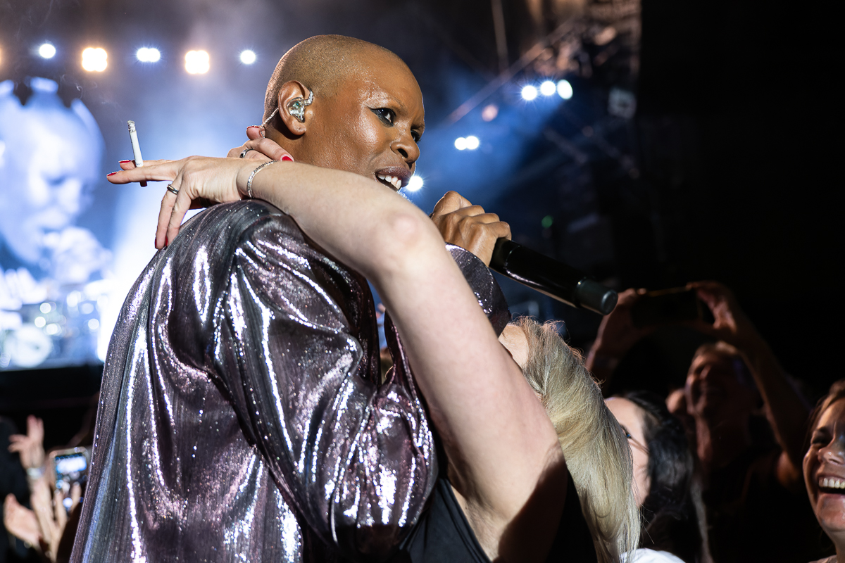 Skunk Anansie @ Lokerse Feesten 2023, foto 30, foto's door David Johnson - FrontView Magazine