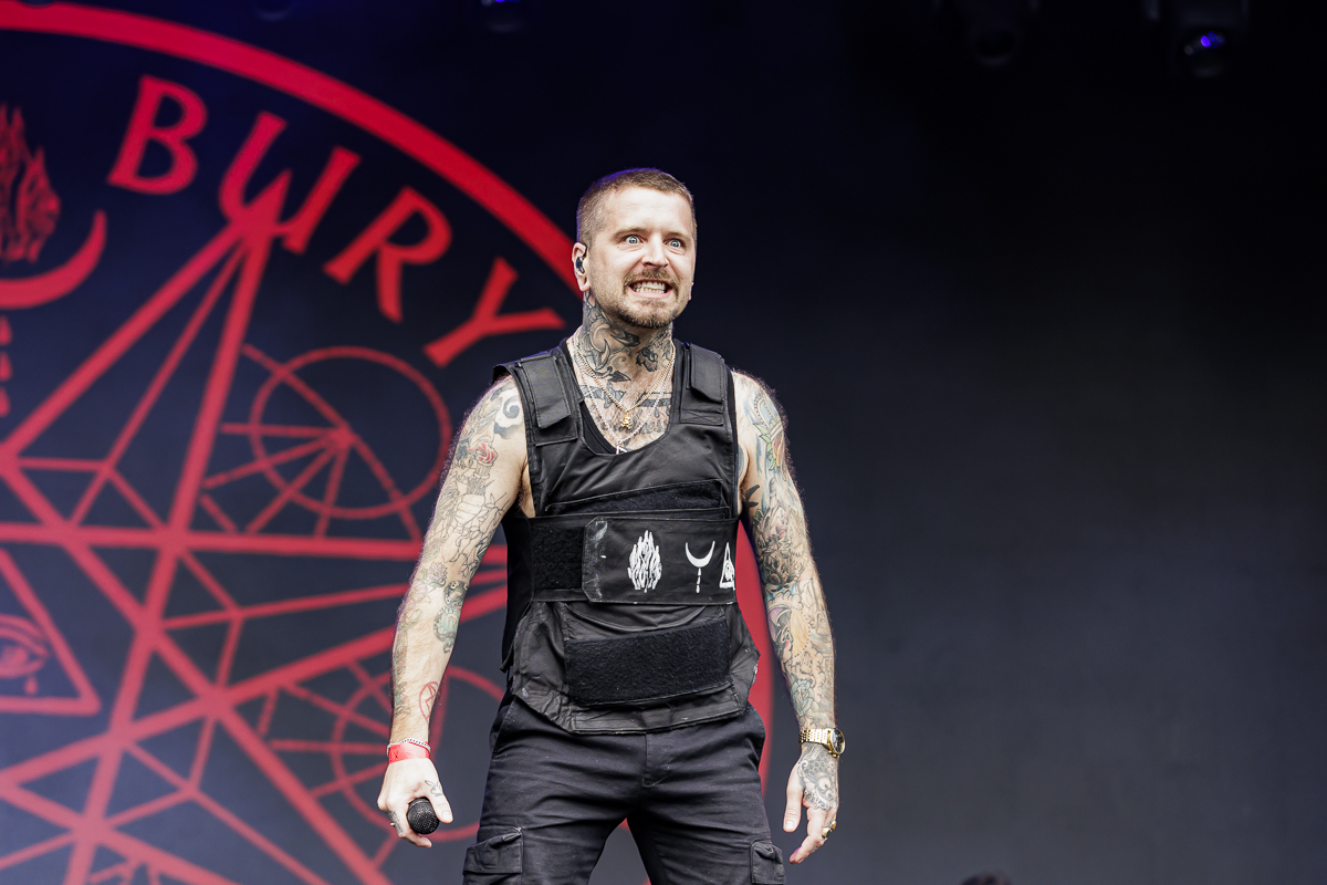 Bury Tomorrow @ Alcatraz 2023, picture 1, photographed by Peter Smet - FrontView Magazine