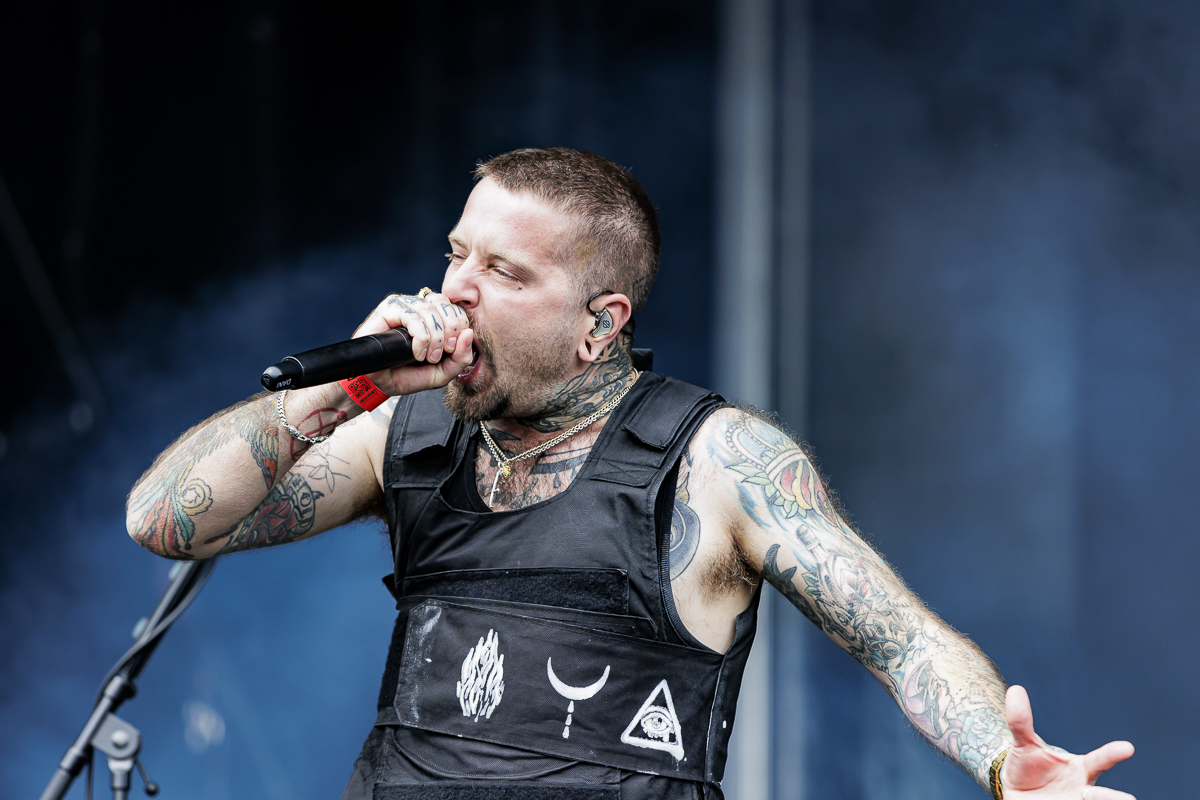 Bury Tomorrow @ Alcatraz 2023, picture 3, photographed by Peter Smet - FrontView Magazine