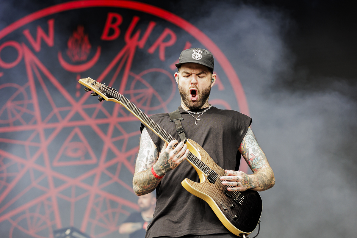 Bury Tomorrow @ Alcatraz 2023, picture 6, photographed by Peter Smet - FrontView Magazine
