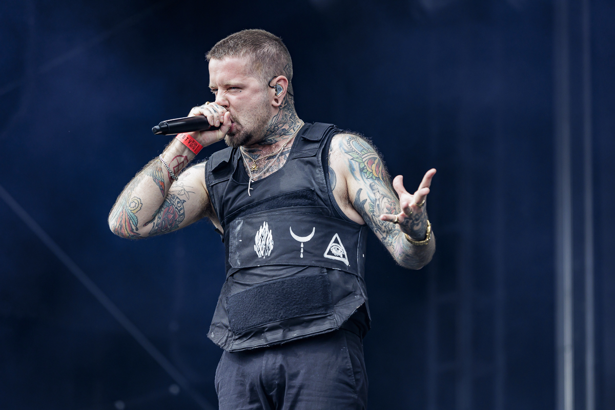 Bury Tomorrow @ Alcatraz 2023, picture 9, photographed by Peter Smet - FrontView Magazine