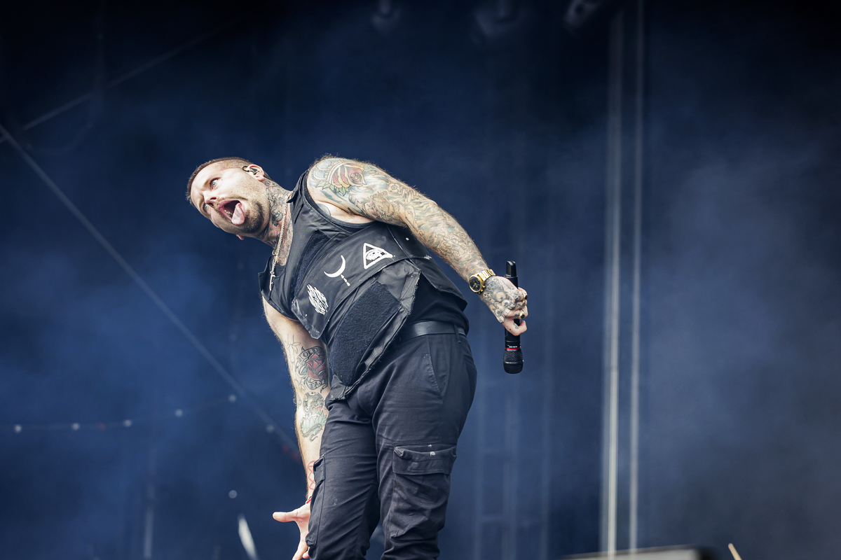 Bury Tomorrow @ Alcatraz 2023, picture 10, photographed by Peter Smet - FrontView Magazine