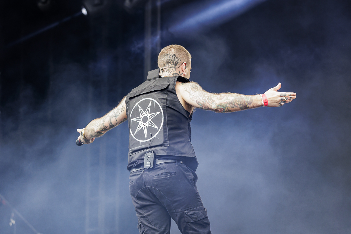Bury Tomorrow @ Alcatraz 2023, picture 11, photographed by Peter Smet - FrontView Magazine