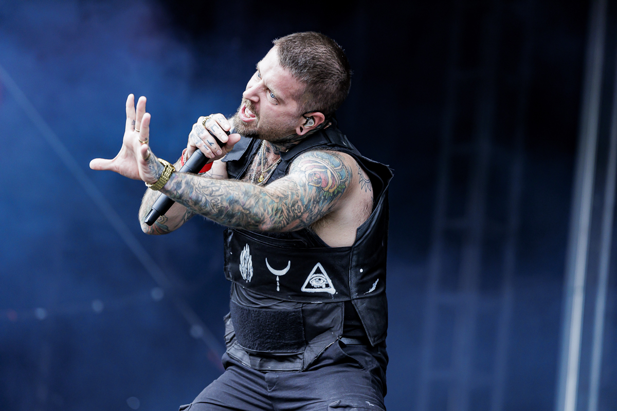 Bury Tomorrow @ Alcatraz 2023, picture 19, photographed by Peter Smet - FrontView Magazine