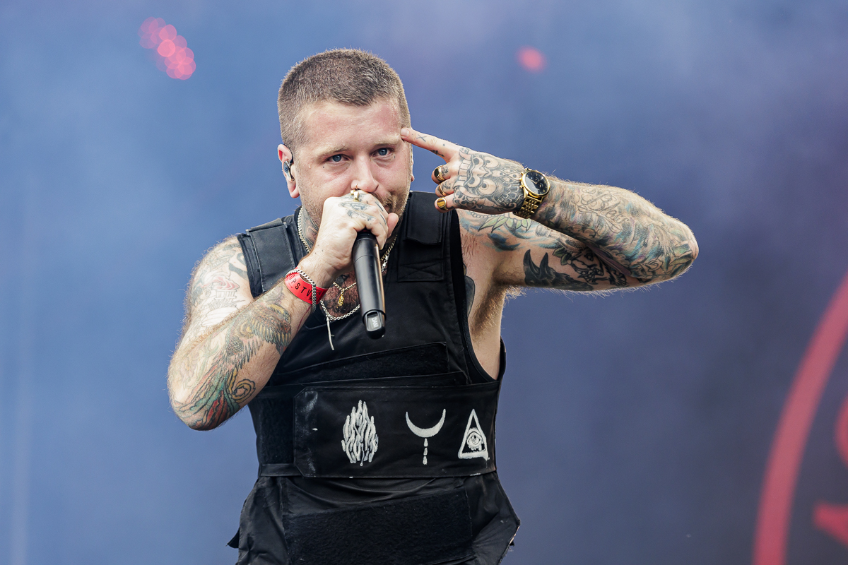 Bury Tomorrow @ Alcatraz 2023, picture 20, photographed by Peter Smet - FrontView Magazine