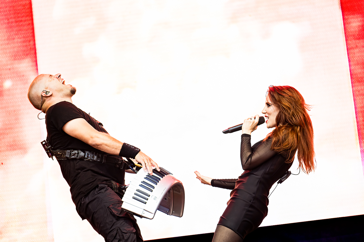 Epica @ Summer Breeze 2023, foto 10, foto's door Dorien Goetschalckx - FrontView Magazine