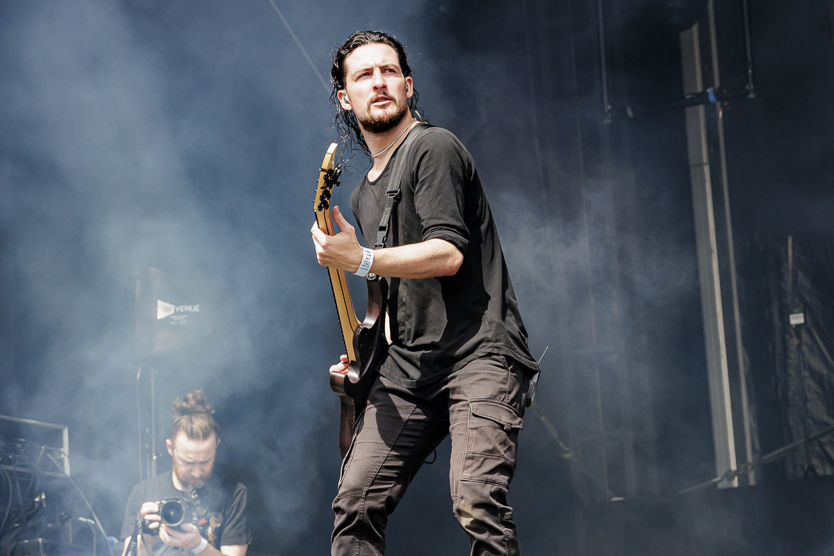 Bleed From Within @ Alcatraz 2023, picture 7, photographed by Peter Smet - FrontView Magazine