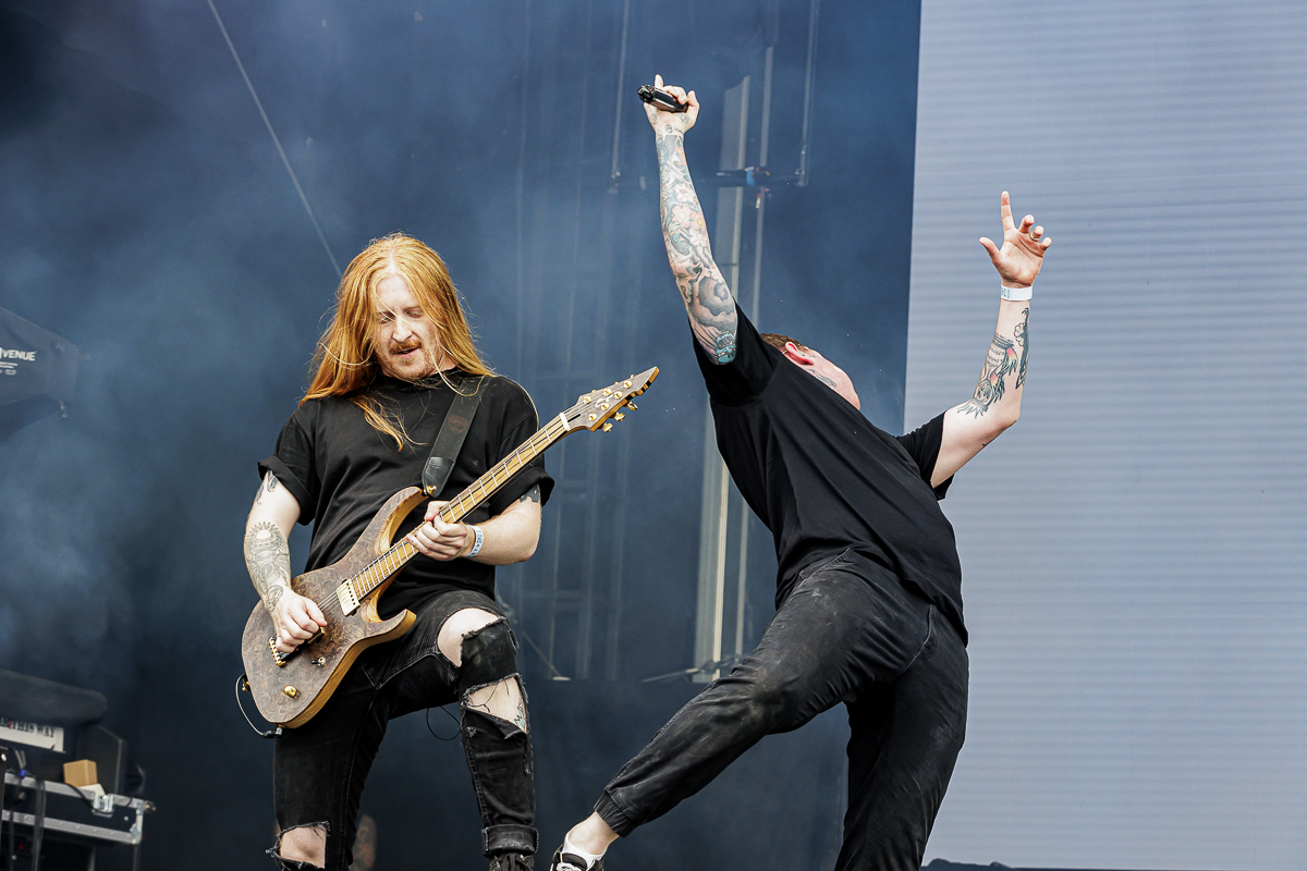 Bleed From Within @ Alcatraz 2023, picture 21, photographed by Peter Smet - FrontView Magazine