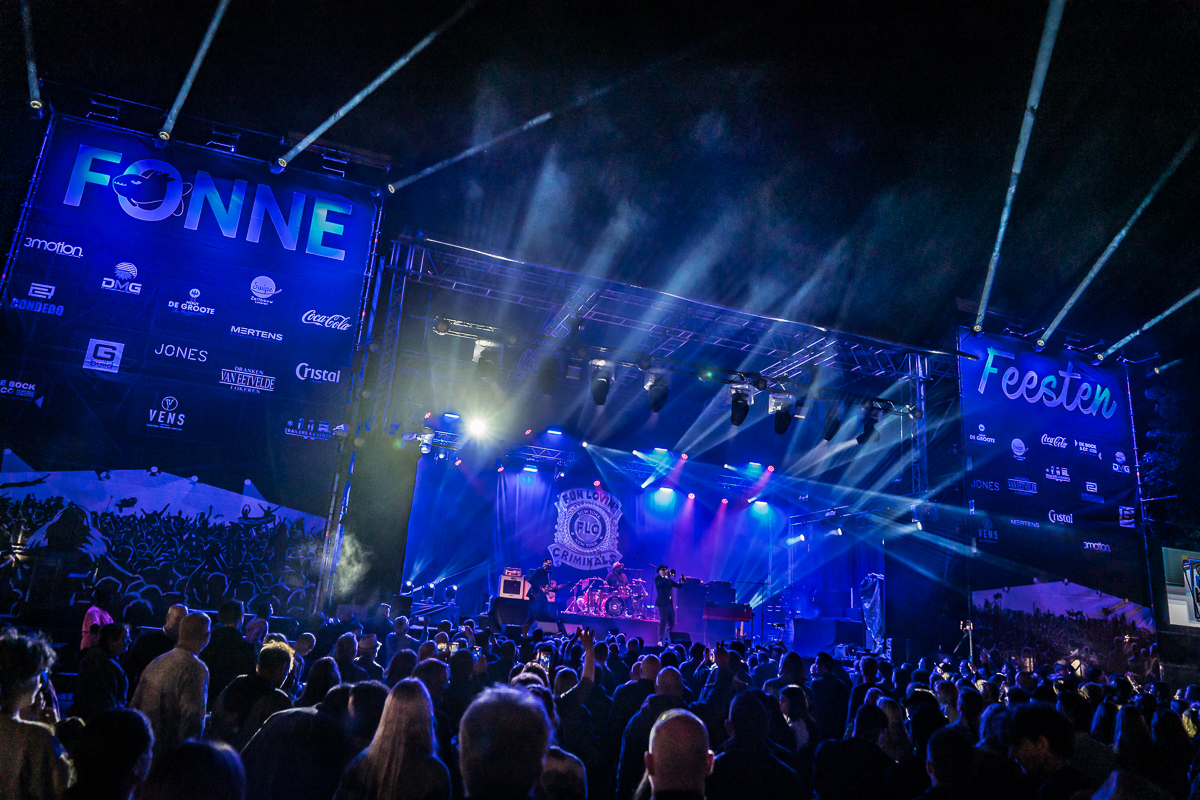 Fun Lovin' Criminals @ Fonnefeesten 2023, foto 4, foto's door Danny Wagemans - FrontView Magazine