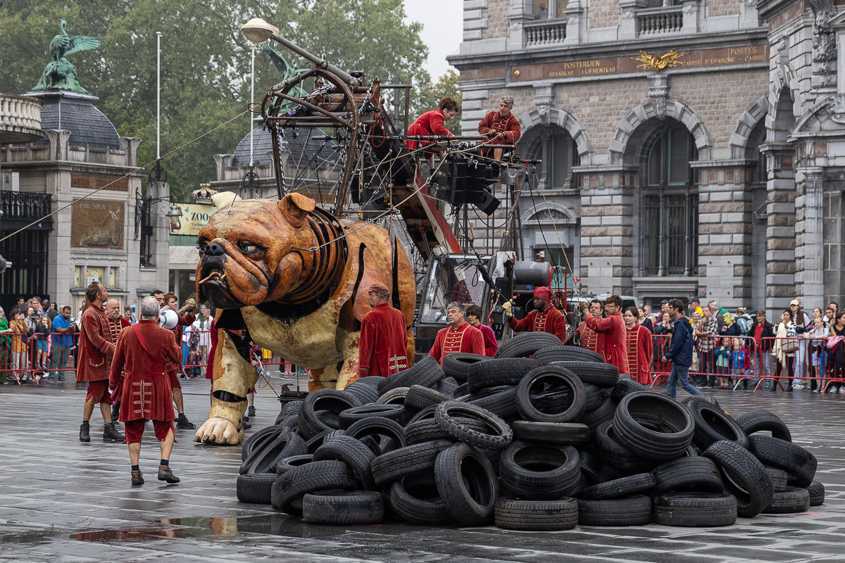 De Reuzen van Royal de Luxe @ Antwerpen, picture 8, photographed by Marc Verdonck - FrontView Magazine