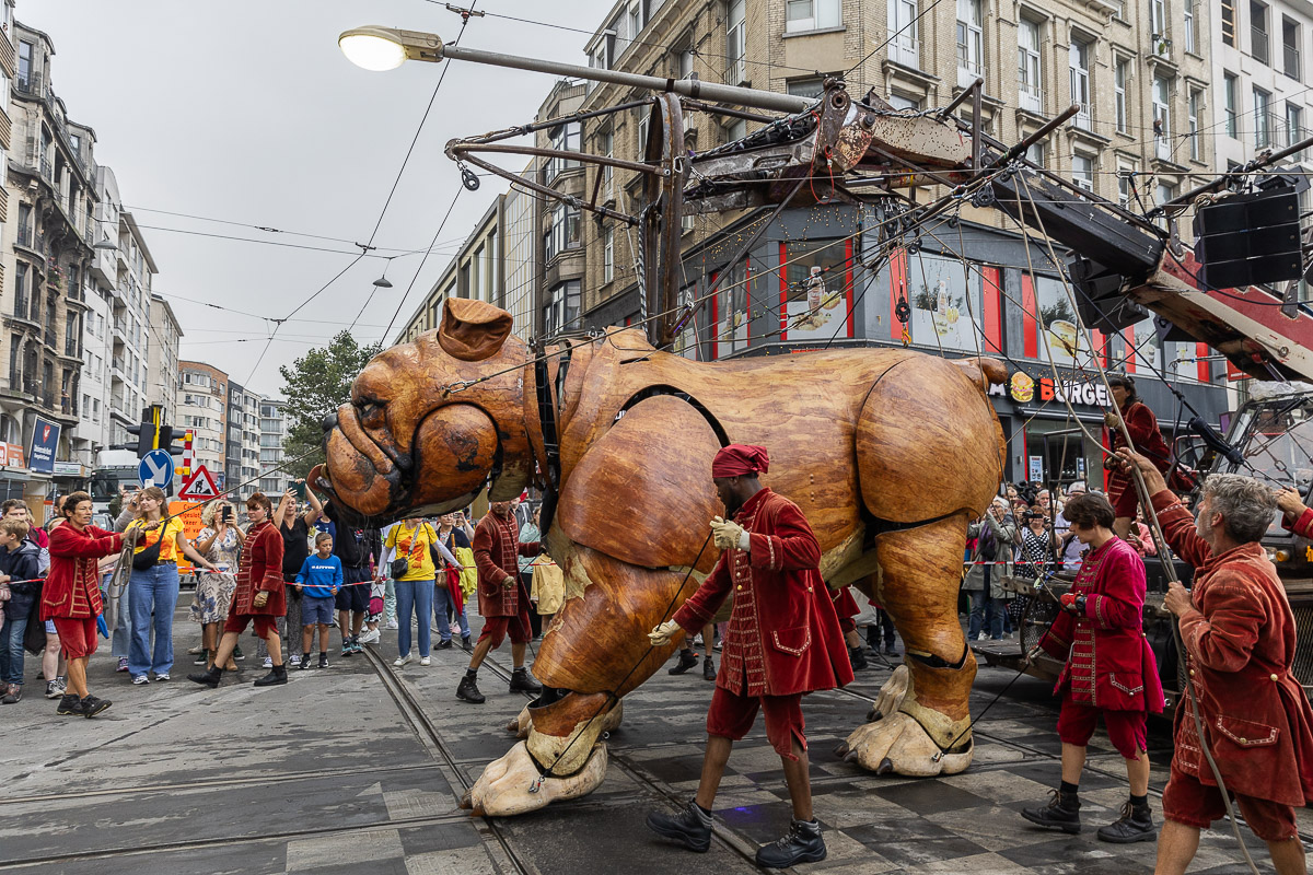 De Reuzen van Royal de Luxe @ Antwerpen, picture 10, photographed by Marc Verdonck - FrontView Magazine