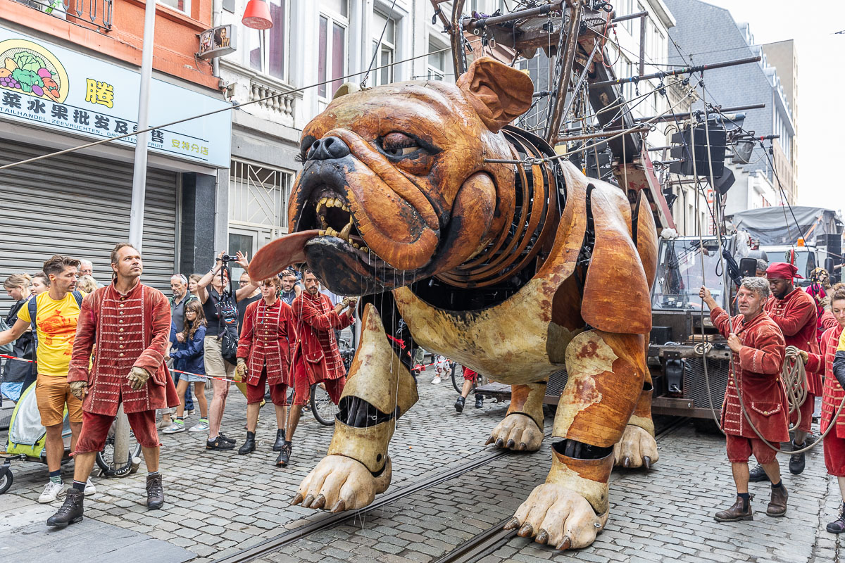 De Reuzen van Royal de Luxe @ Antwerpen, picture 16, photographed by Marc Verdonck - FrontView Magazine