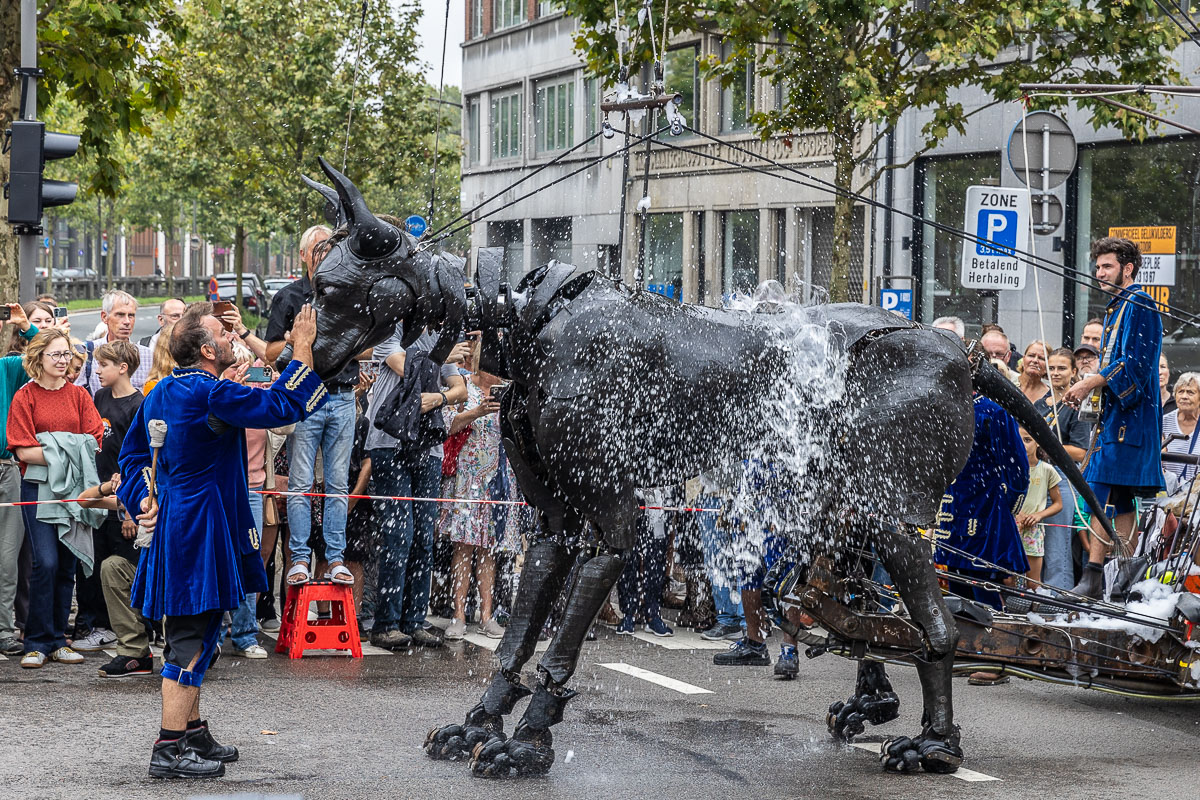 De Reuzen van Royal de Luxe @ Antwerpen, picture 52, photographed by Marc Verdonck - FrontView Magazine
