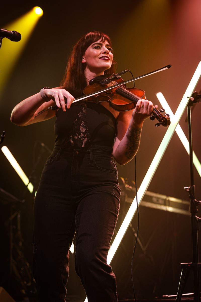 Anneke van Giersbergen en band Sweep Against The Stars tour, foto 7, foto's door Kitty van de Waart - FrontView Magazine