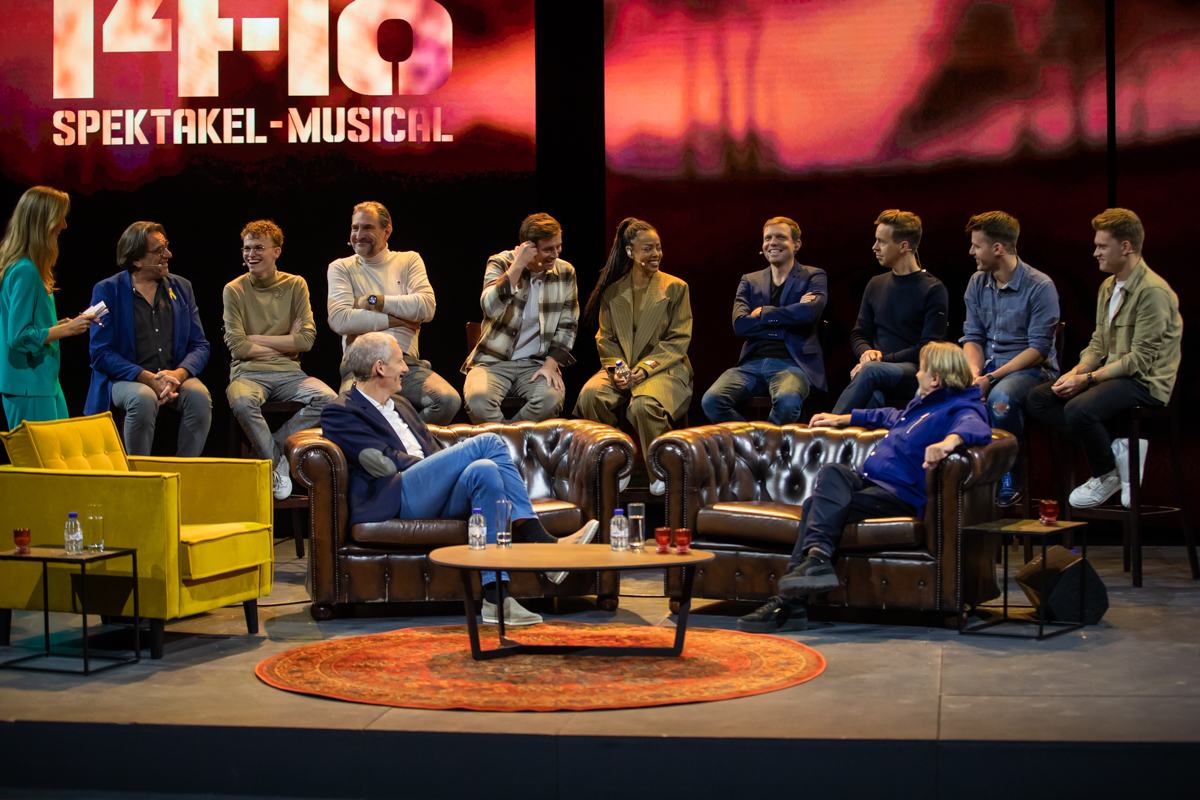 Castvoorstelling 14-18 @ Studio100 Pop-up Theater, picture 22, photographed by Goele Bormans - FrontView Magazine