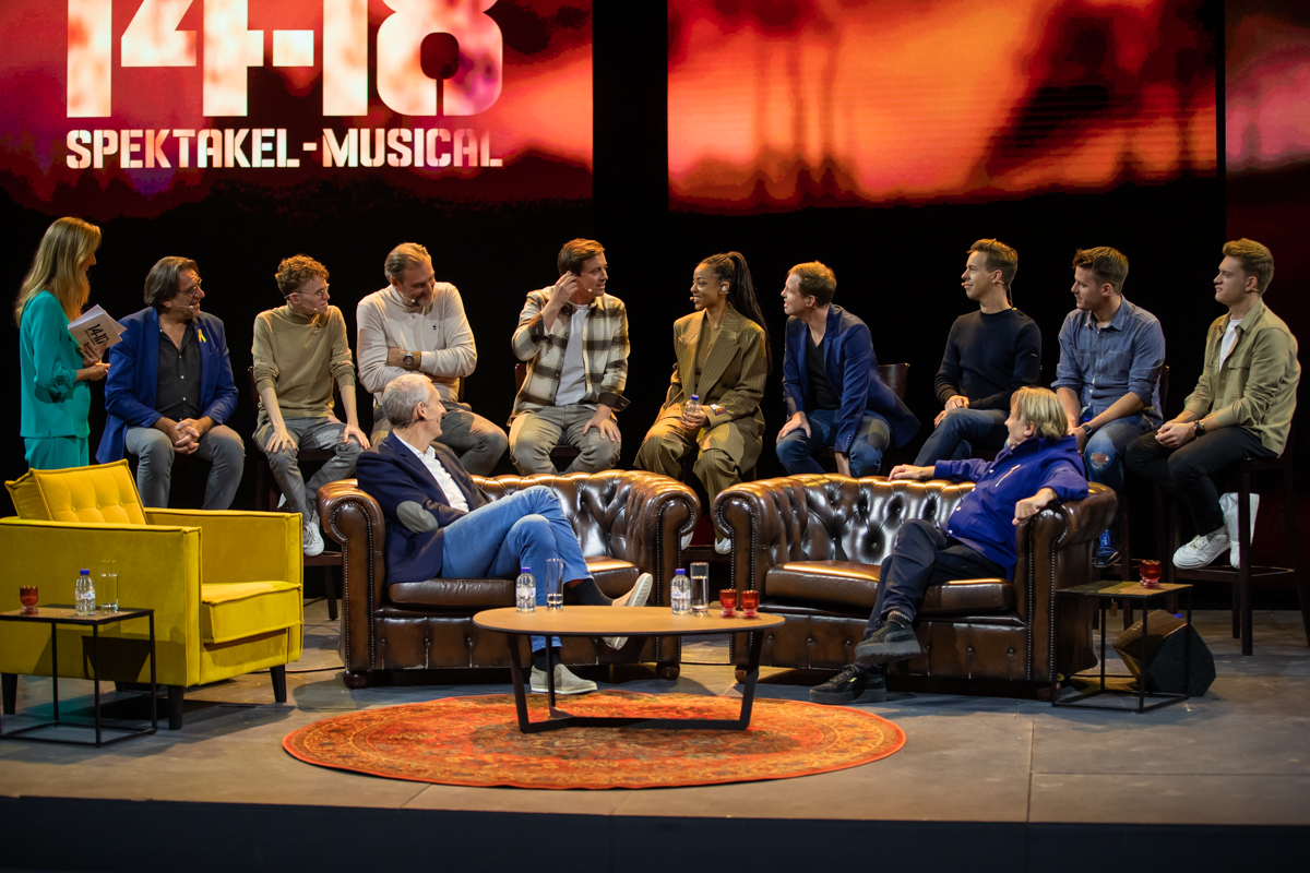 Castvoorstelling 14-18 @ Studio100 Pop-up Theater, picture 23, photographed by Goele Bormans - FrontView Magazine