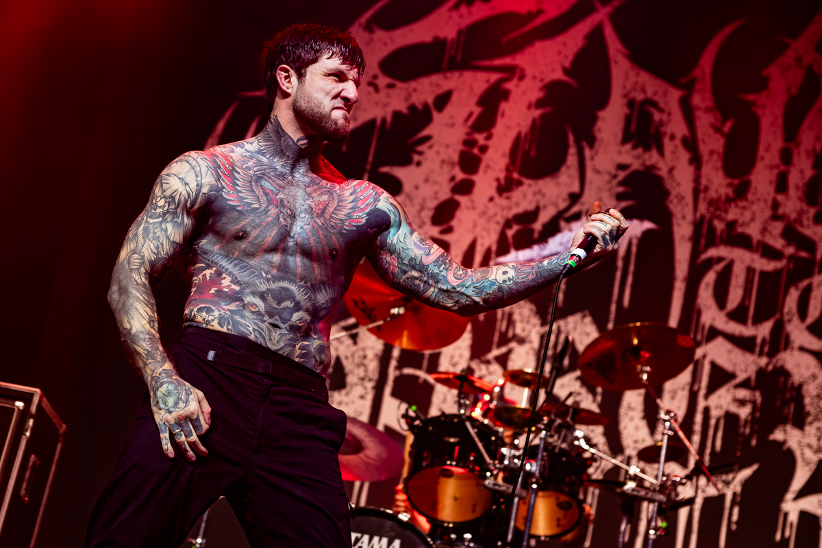 Slaughter to Prevail @ 013, picture 7, photographed by Dorien Goetschalckx - FrontView Magazine