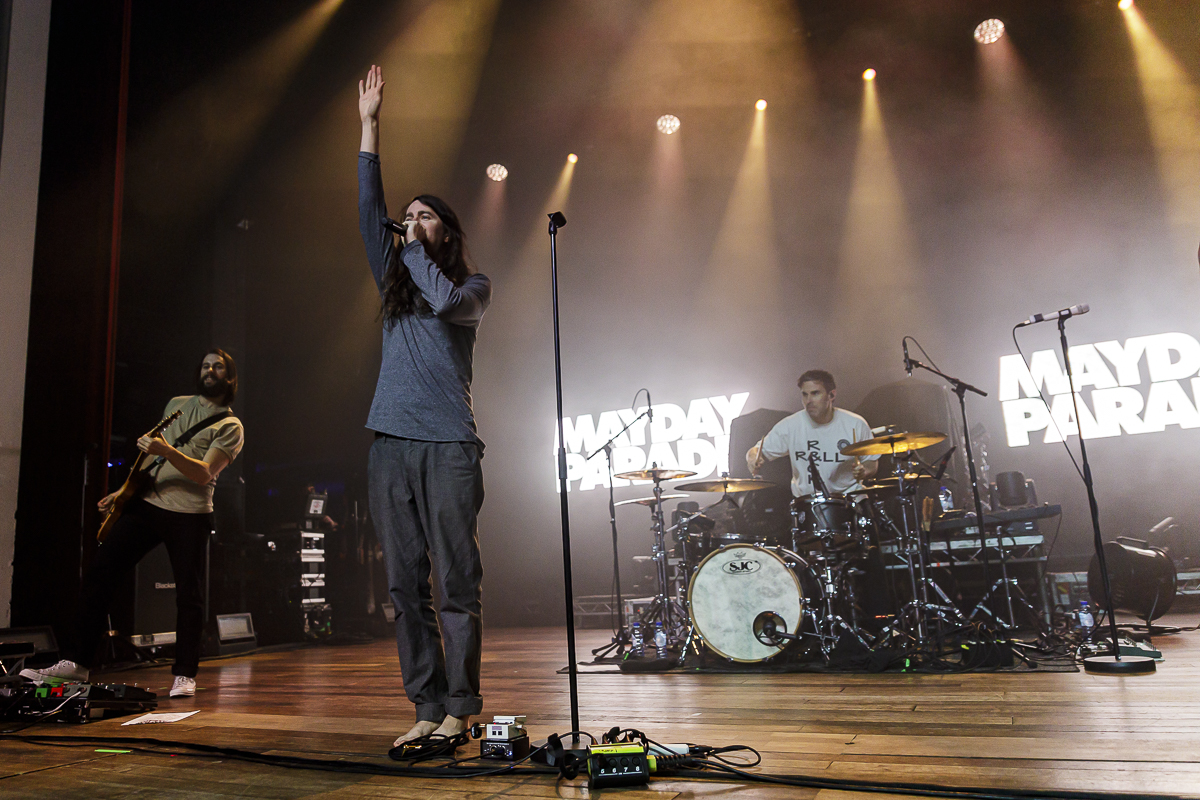 Mayday Parade @ De Roma, picture 1, photographed by Peter Smet - FrontView Magazine