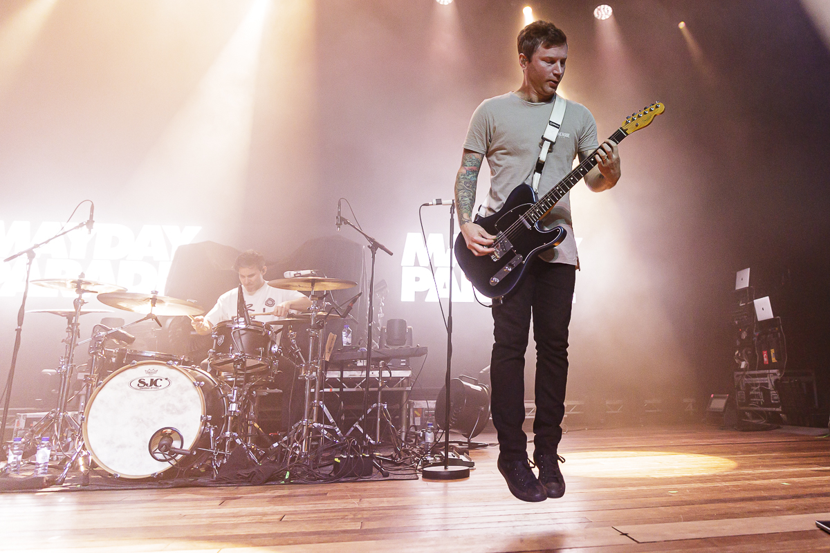 Mayday Parade @ De Roma, picture 3, photographed by Peter Smet - FrontView Magazine
