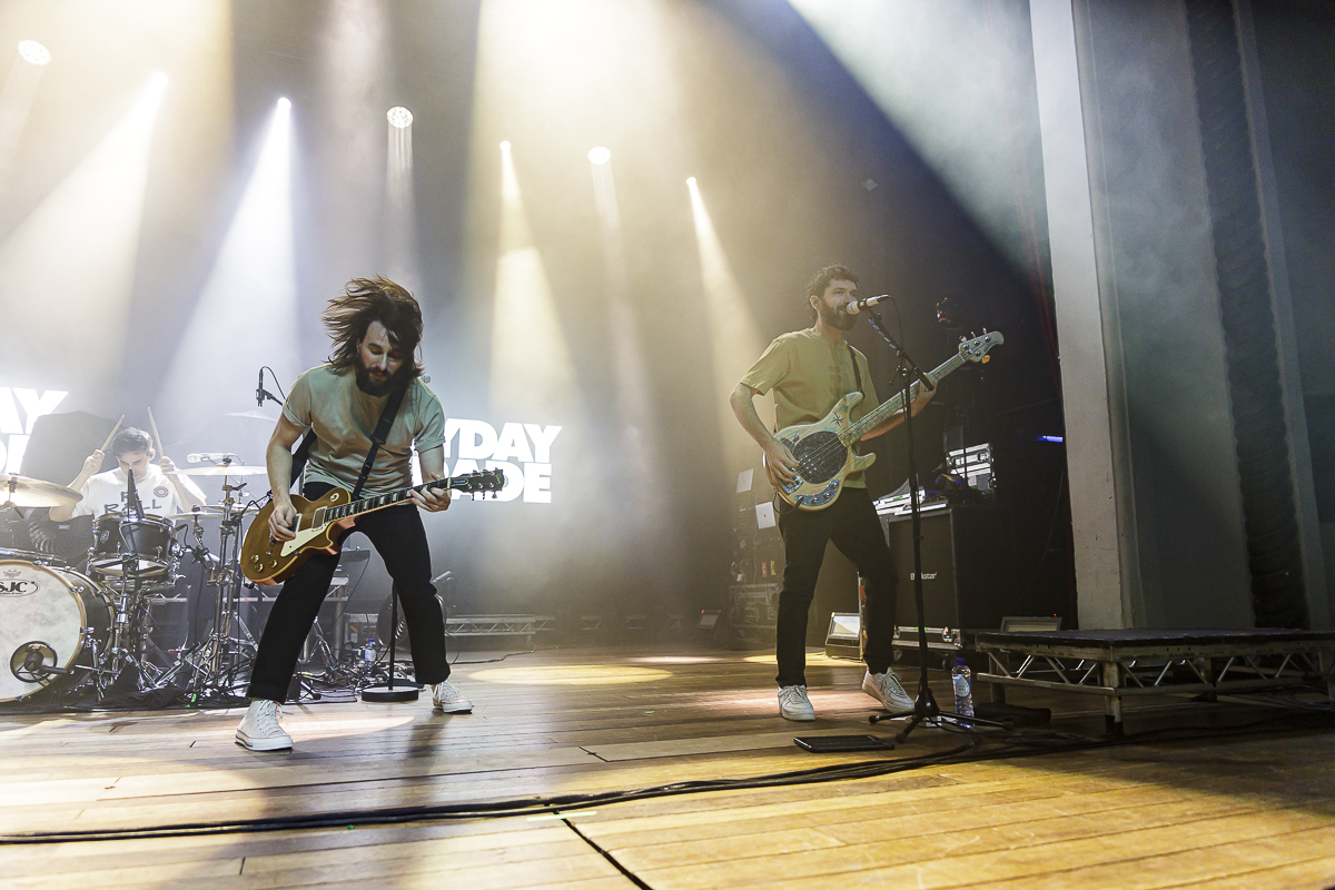 Mayday Parade @ De Roma, picture 4, photographed by Peter Smet - FrontView Magazine