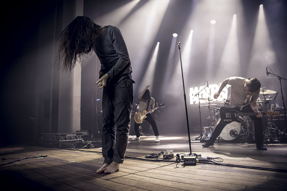 Mayday Parade @ De Roma, picture 7, photographed by Peter Smet - FrontView Magazine