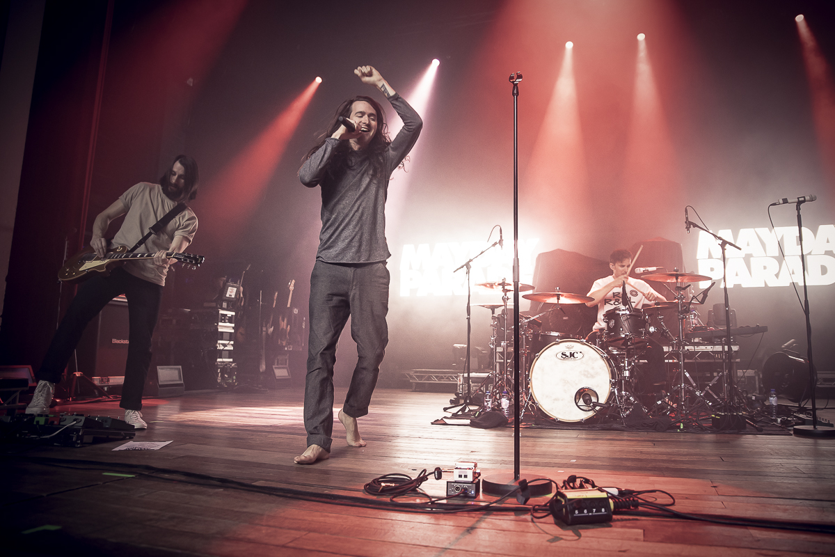 Mayday Parade @ De Roma, picture 8, photographed by Peter Smet - FrontView Magazine