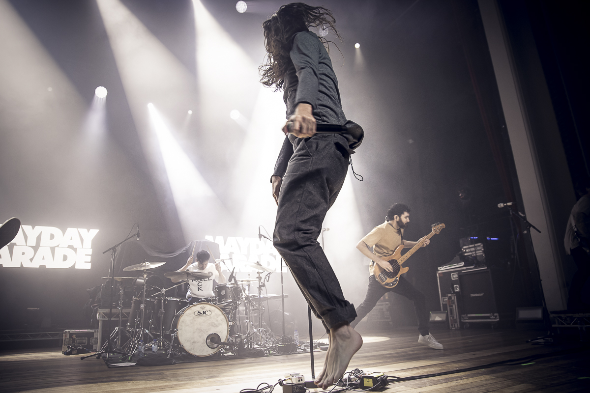 Mayday Parade @ De Roma, picture 11, photographed by Peter Smet - FrontView Magazine