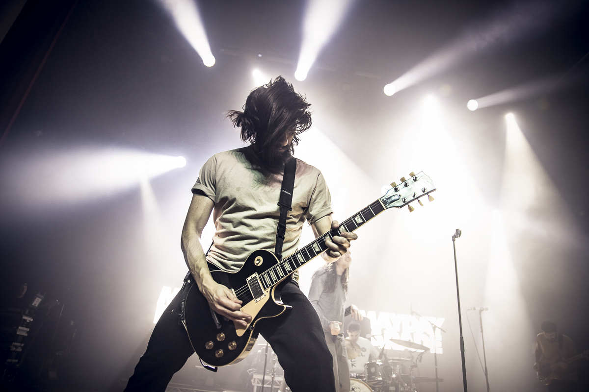 Mayday Parade @ De Roma, picture 12, photographed by Peter Smet - FrontView Magazine