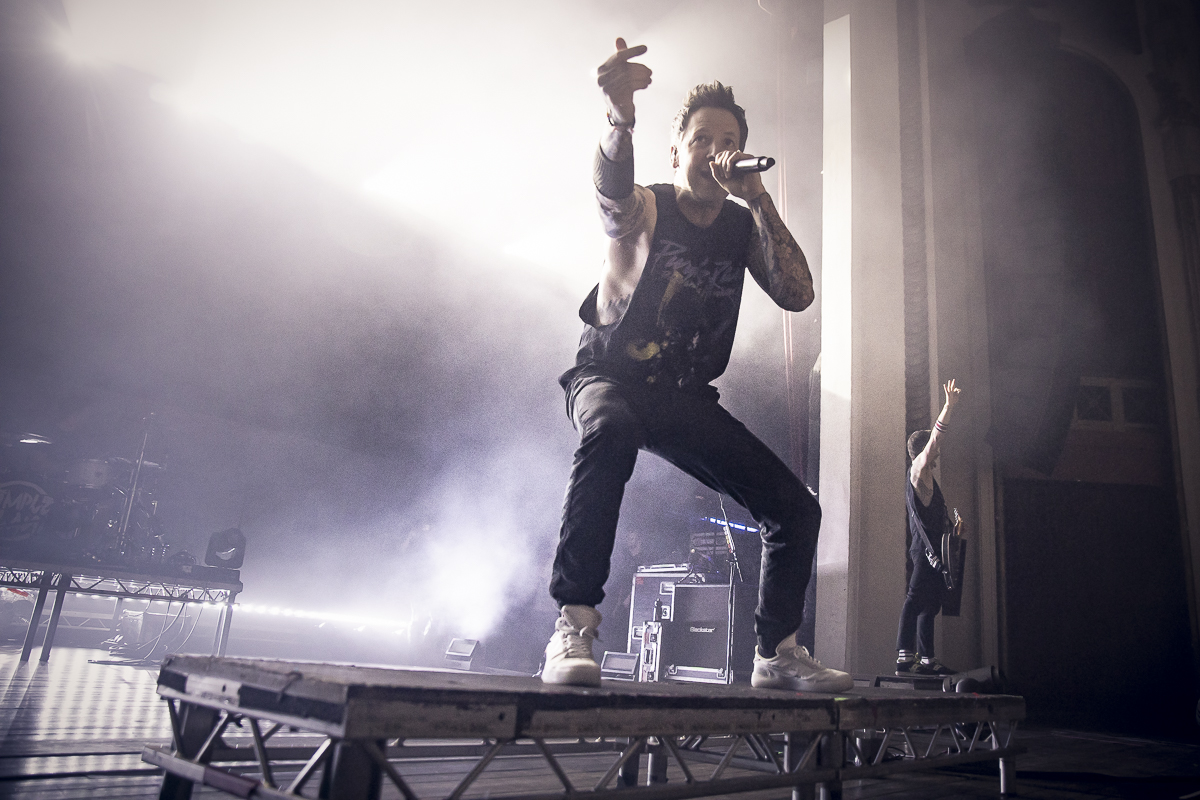 Simple Plan @ De Roma, picture 1, photographed by Peter Smet - FrontView Magazine