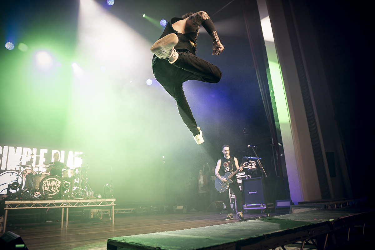 Simple Plan @ De Roma, picture 4, photographed by Peter Smet - FrontView Magazine