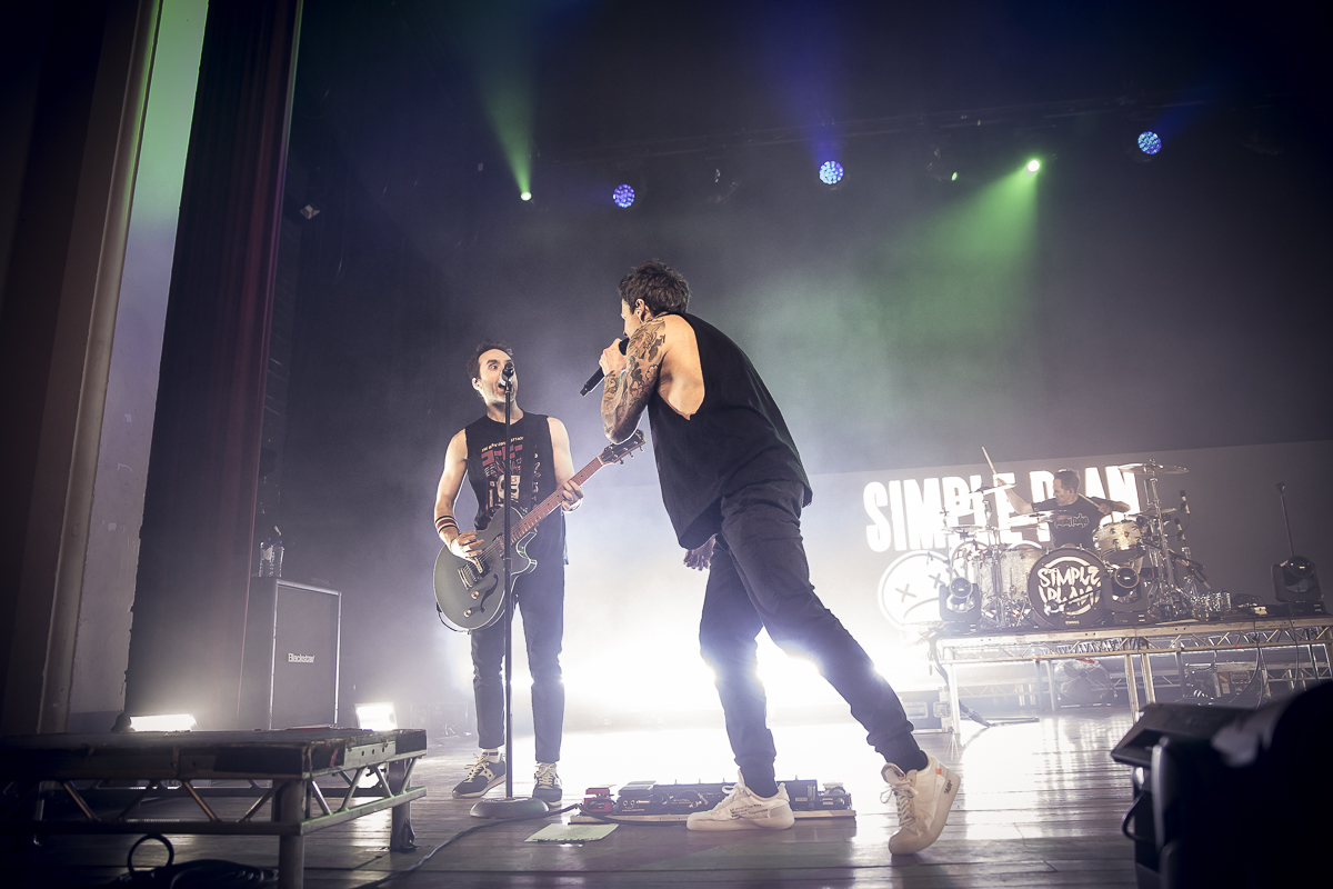 Simple Plan @ De Roma, picture 5, photographed by Peter Smet - FrontView Magazine