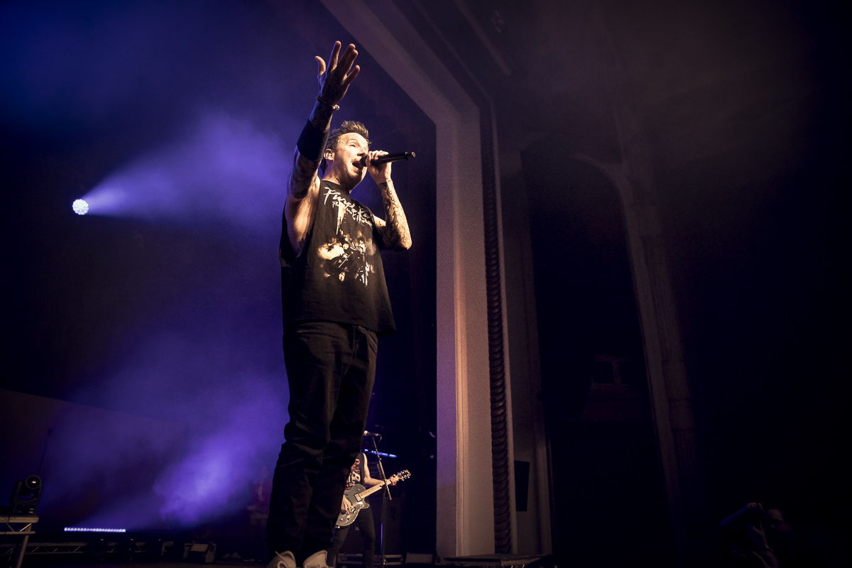 Simple Plan @ De Roma, picture 9, photographed by Peter Smet - FrontView Magazine