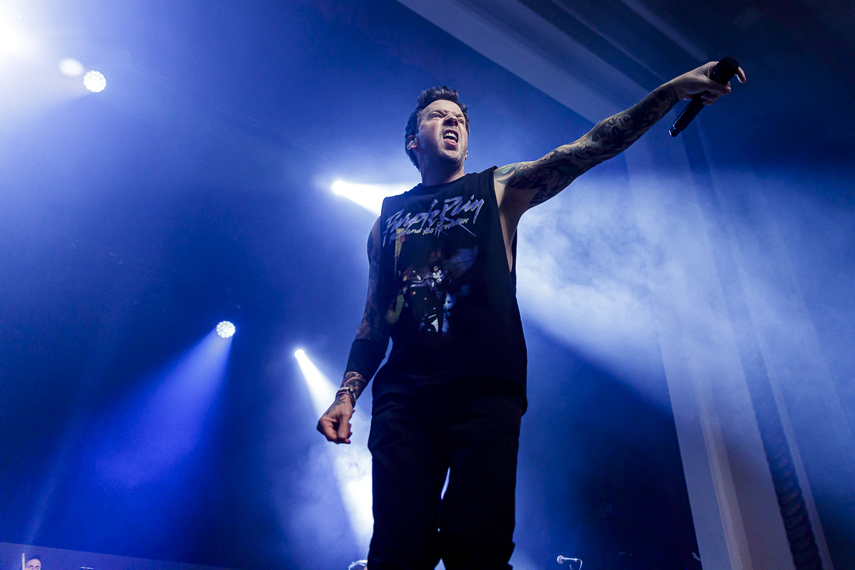 Simple Plan @ De Roma, picture 15, photographed by Peter Smet - FrontView Magazine