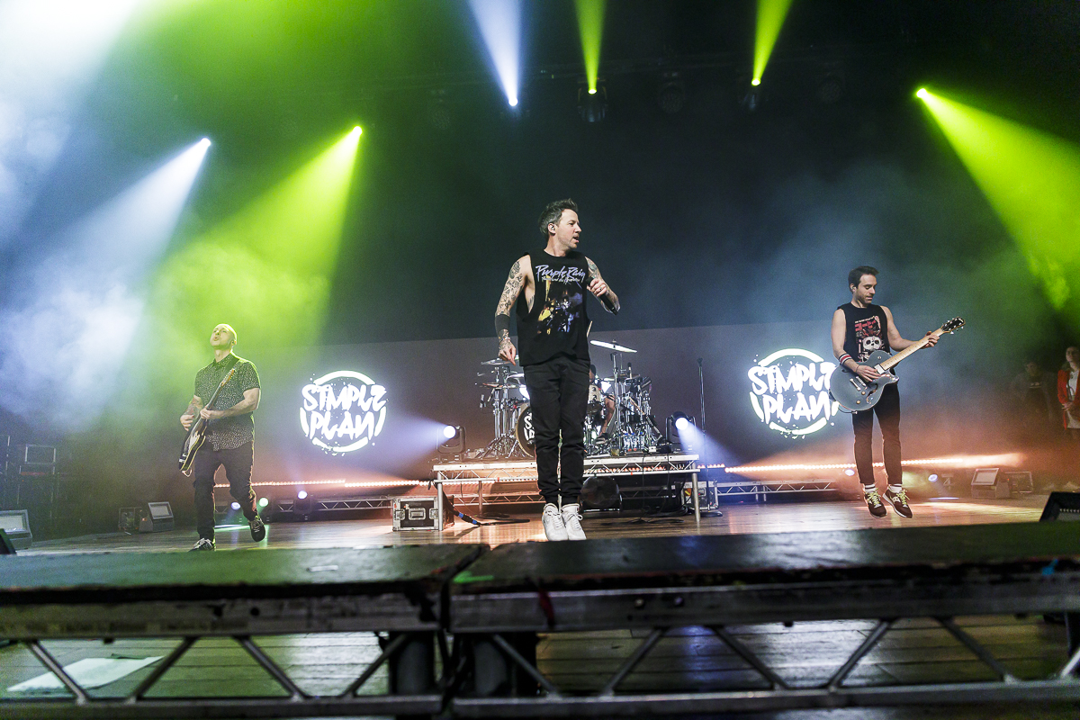 Simple Plan @ De Roma, picture 21, photographed by Peter Smet - FrontView Magazine
