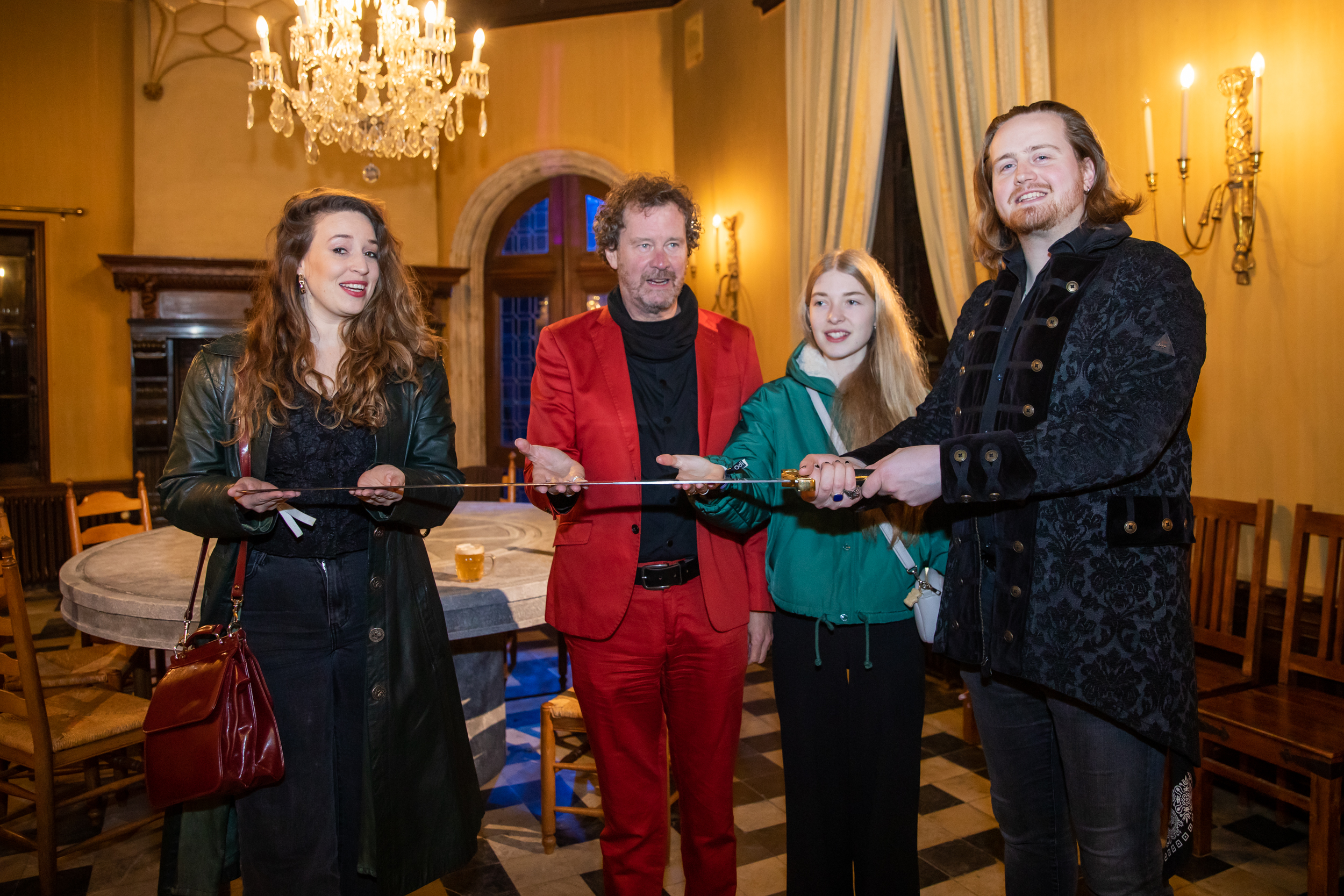 Première Arthur Van Camelot @ Kasteel Cleydael, foto 1, foto's door Goele Bormans - FrontView Magazine