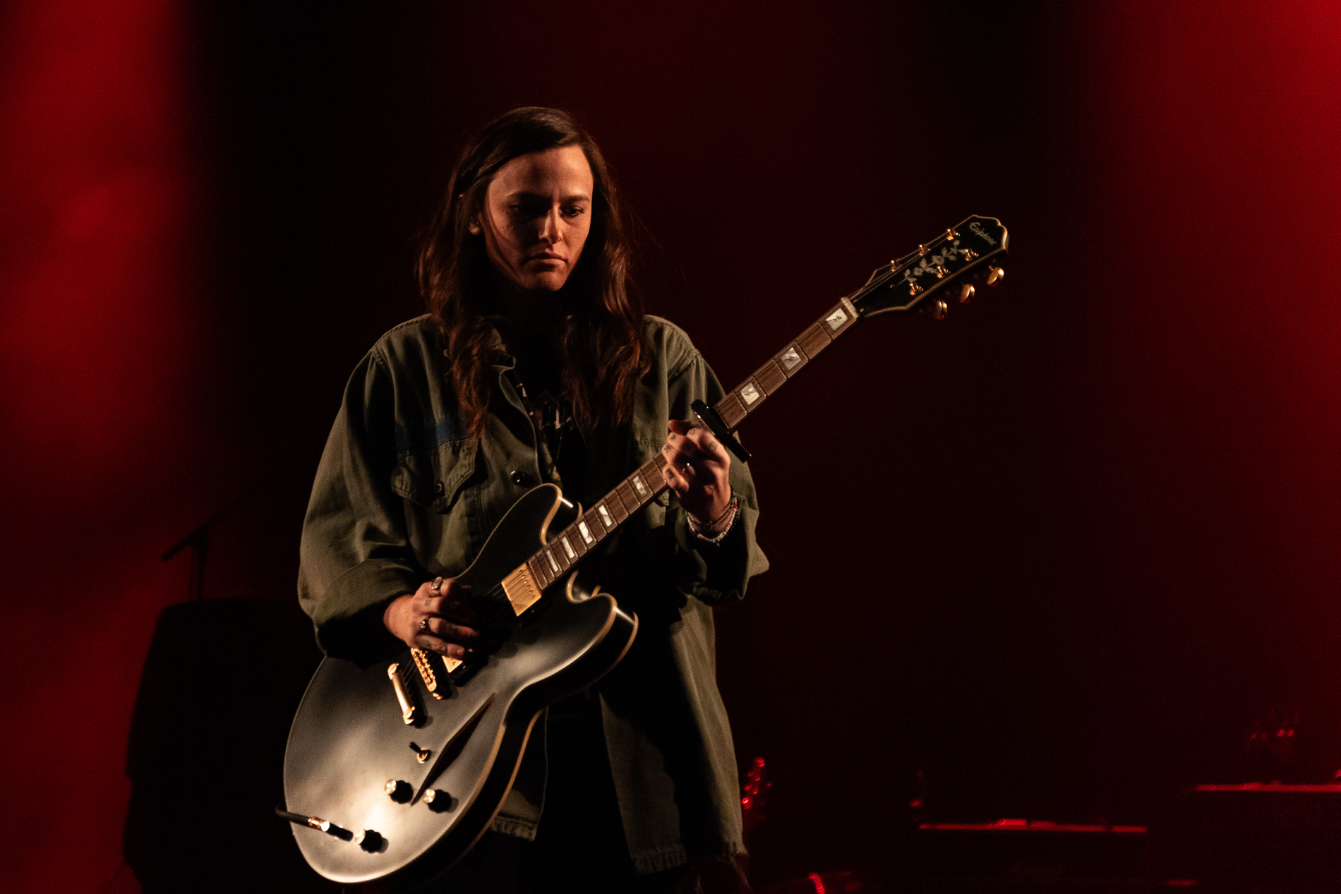 Emily Wolfe @ Ancienne Belgique, picture 2, photographed by Jürgen Bruynooghe - FrontView Magazine