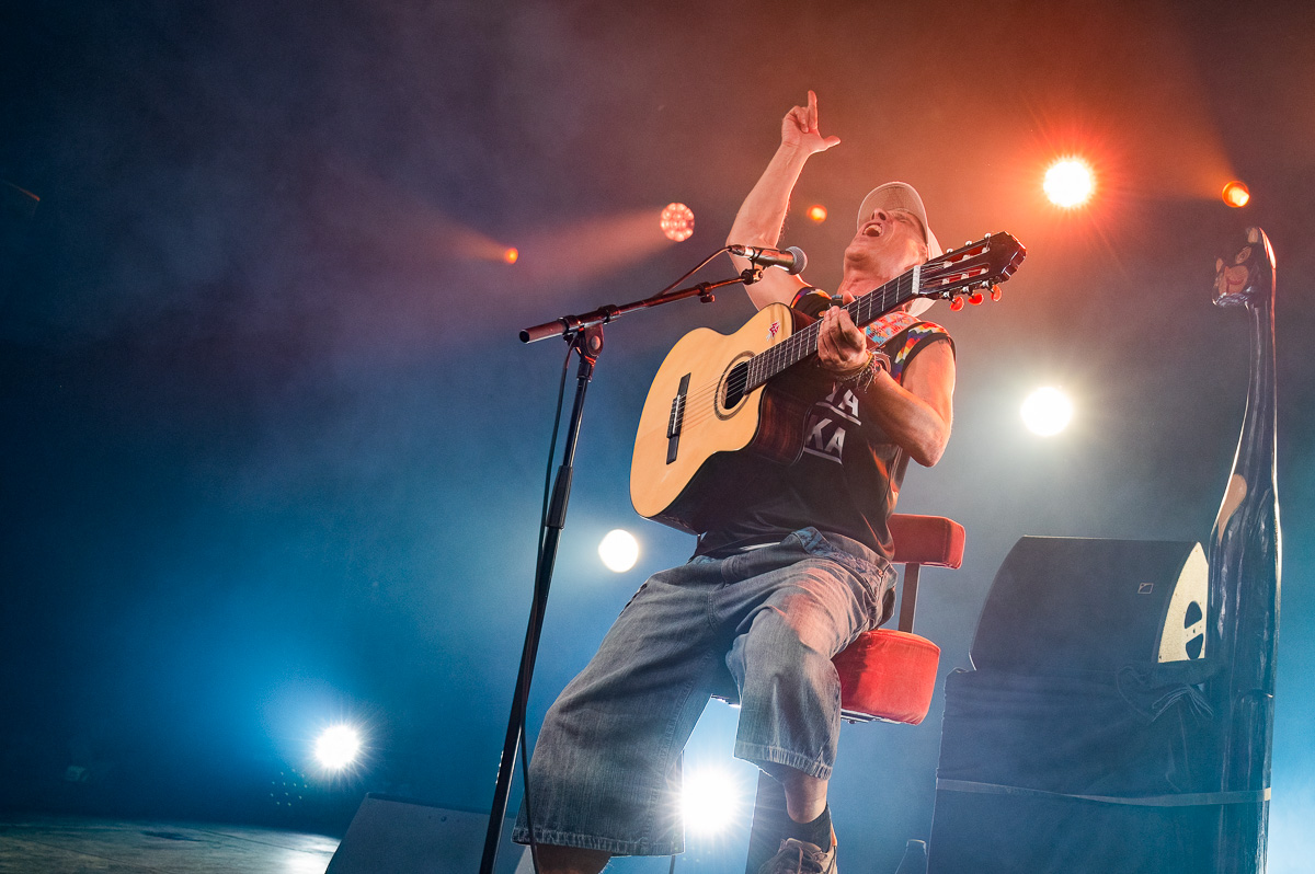Manu Chao @ 't Bauhaus (org. de Casino), picture 6, photographed by Luc Klinckaert - FrontView Magazine