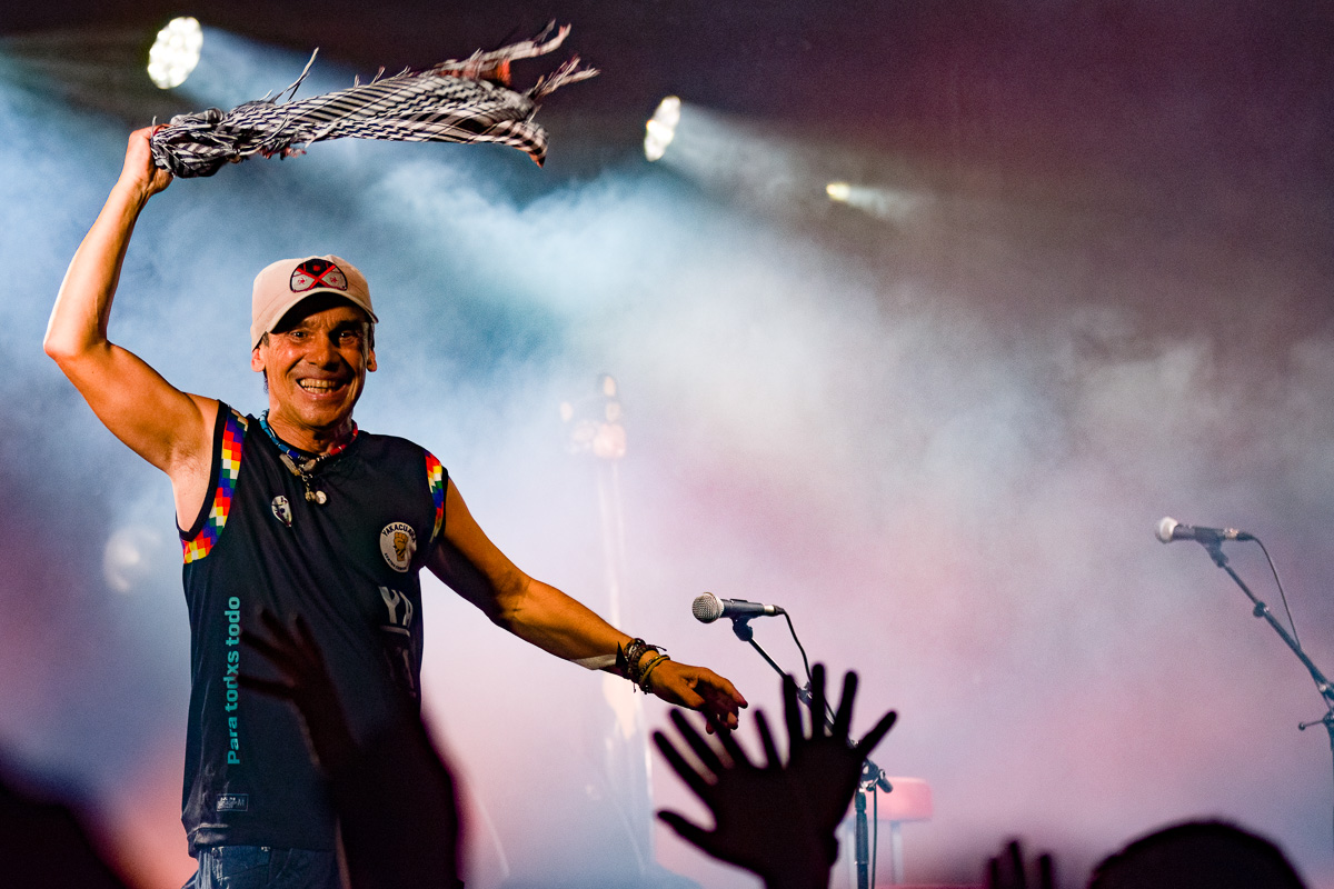 Manu Chao @ 't Bauhaus (org. de Casino), picture 27, photographed by Luc Klinckaert - FrontView Magazine