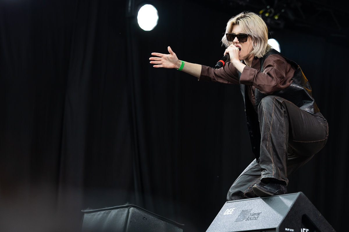 Sylvie Kreusch @ 505 Concerten, picture 3, photographed by Marc Verdonck - FrontView Magazine
