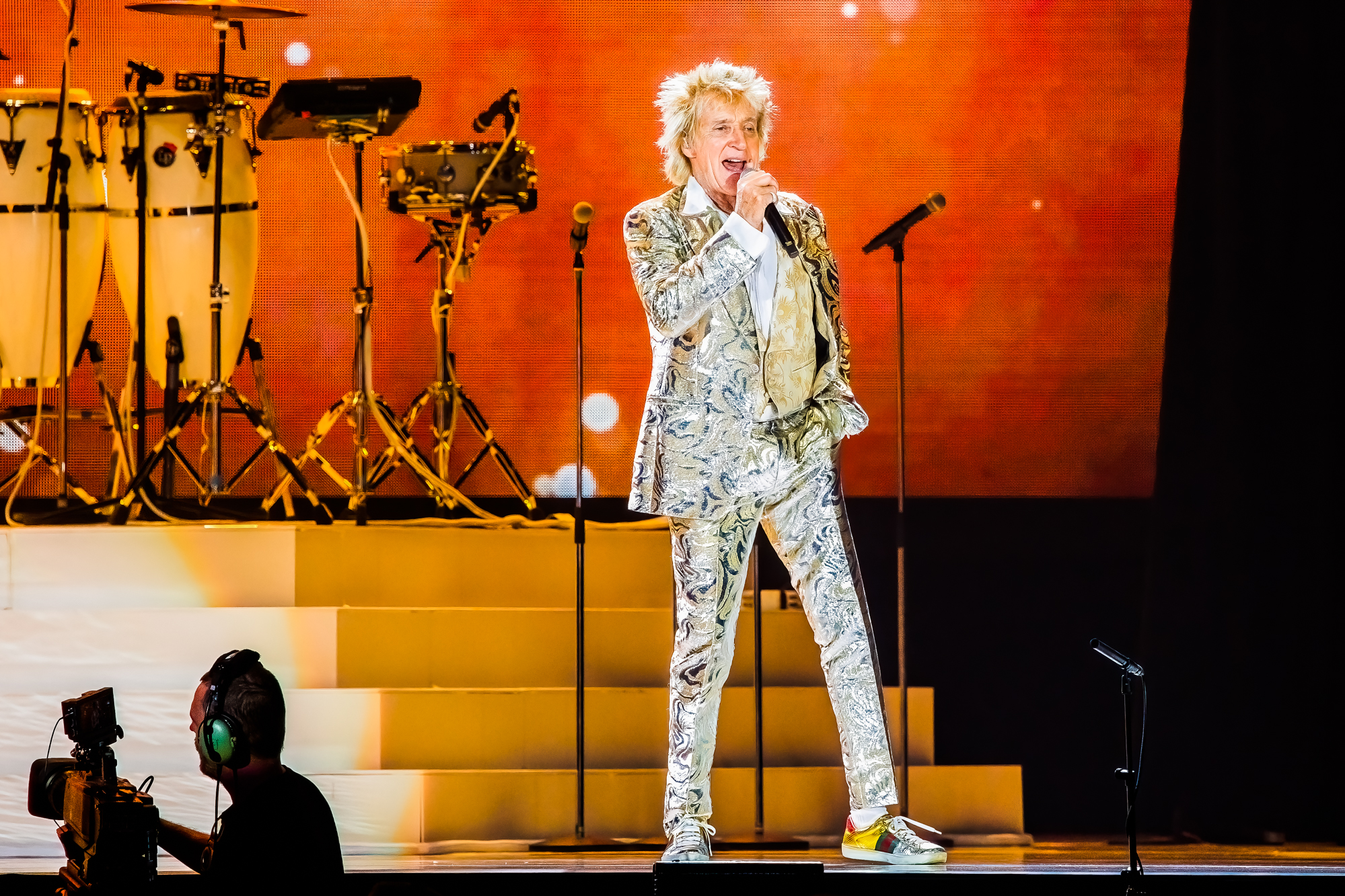 Rod Stewart in concert One Last Time, picture 11, photographed by Paul Jongeneelen - FrontView Magazine